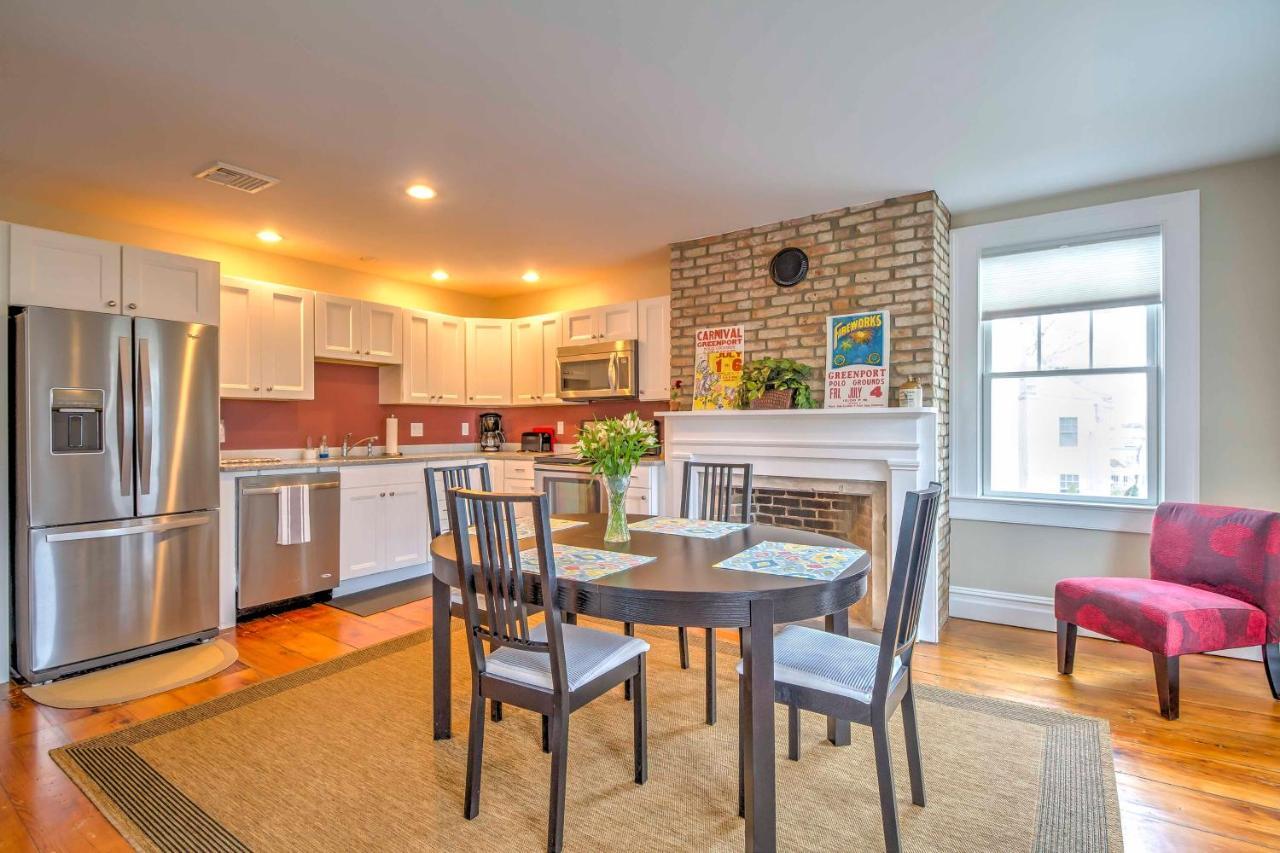 Bright Apartment - Half Mi To Greenport Harbor! Luaran gambar